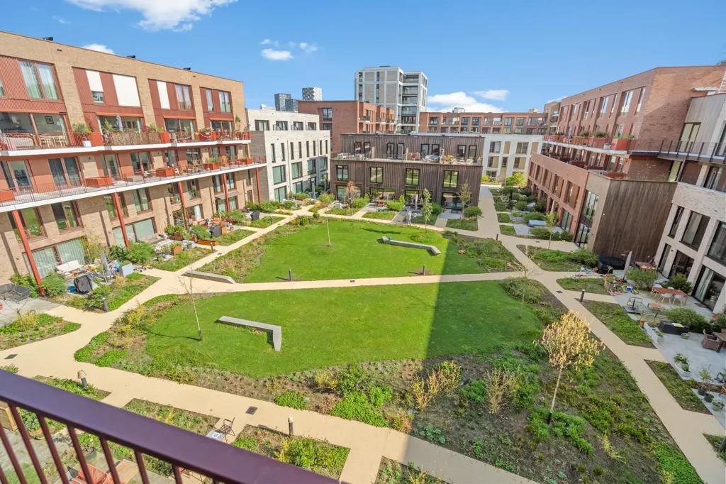 Vue aérienne - Appartement 3 pièces à Utrecht