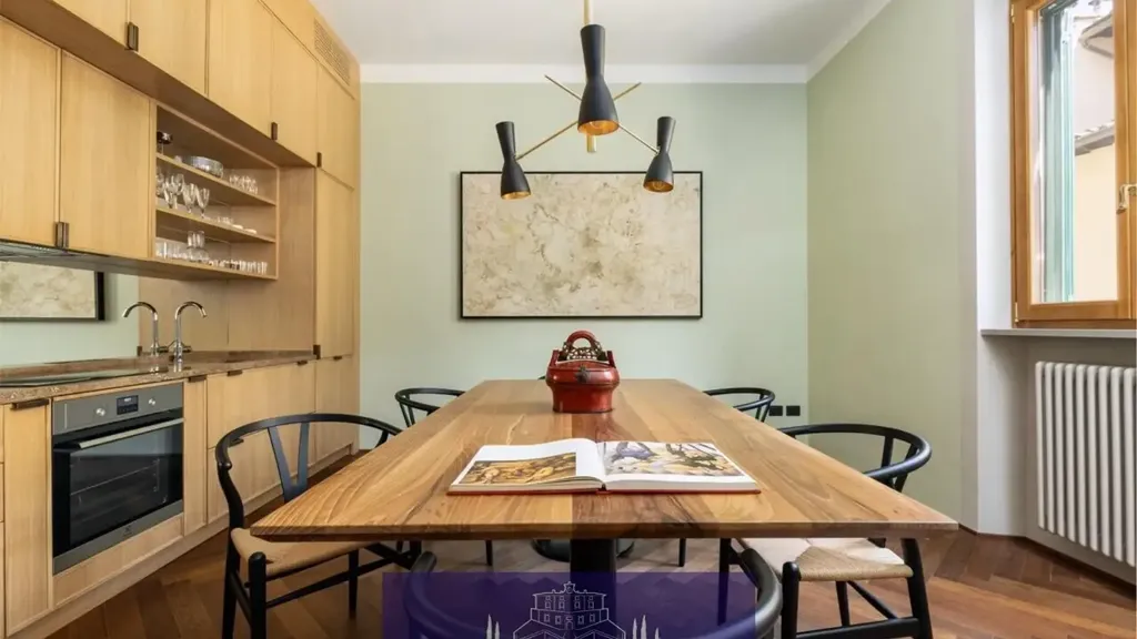 Söögituba - Characterful Apartment with Garden Access in Florence