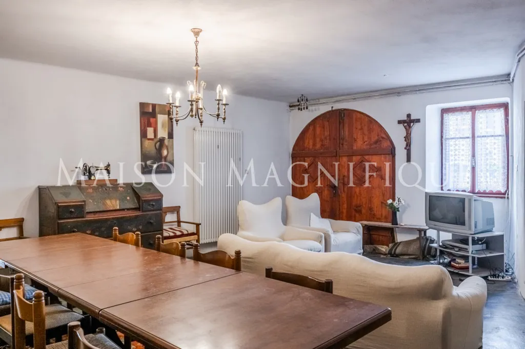 Salle à manger - Historic Terraced House in Smarano, Predaia