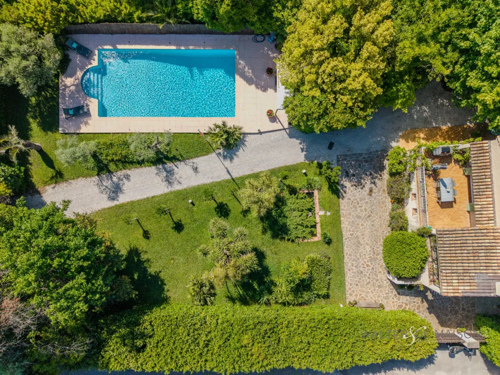 Aerial - Villa with Independent Apartment in Le Pradet