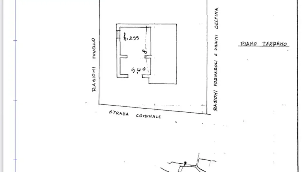 Plan - Villa with Panoramic View in Bettola