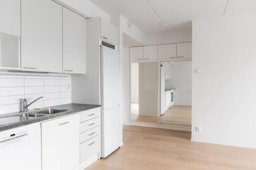 Cucina - Apartment with Balcony in Leppävaara, Espoo