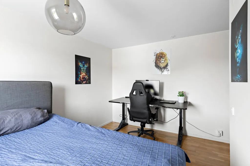 Camere da letto - Apartment with Garden Access in Bro
