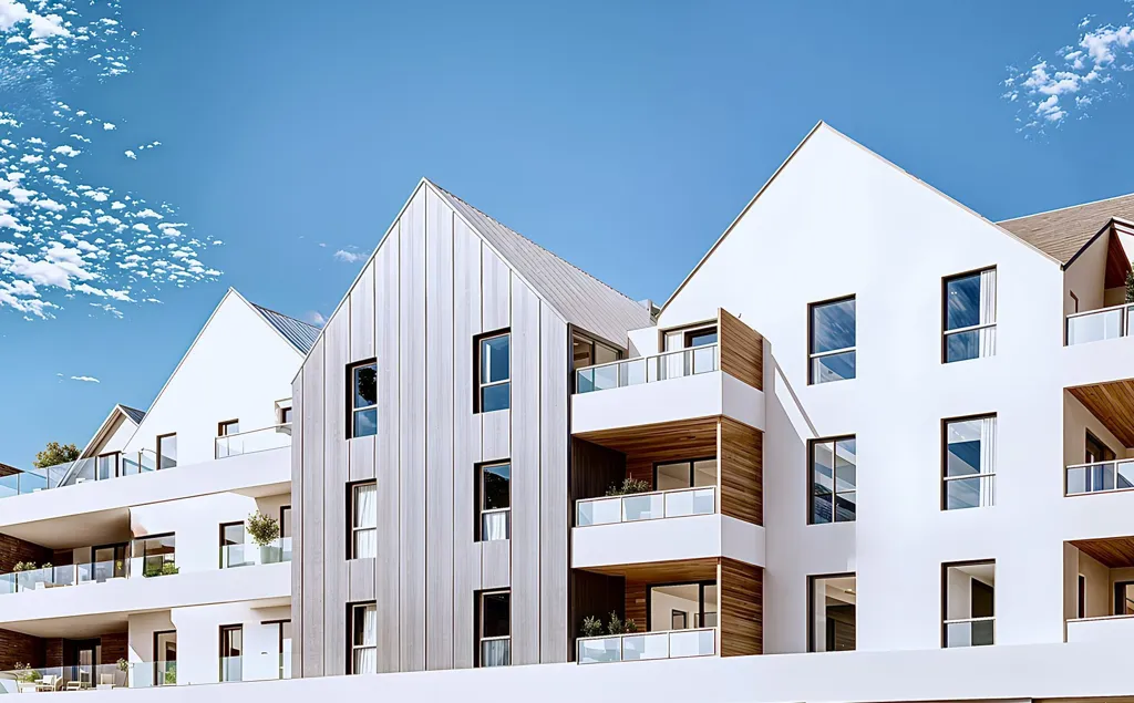 Duplex avec terrasse à Tregastel près de la Baie de Sainte Anne
