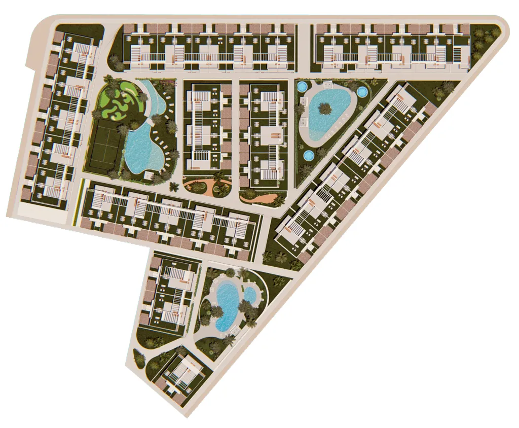Plaan - Markplan Apartment with Garden in Los Balcones