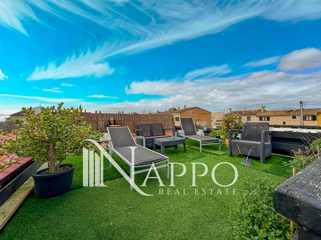 Terrasse - Terraced House with Pool in Pòrtol
