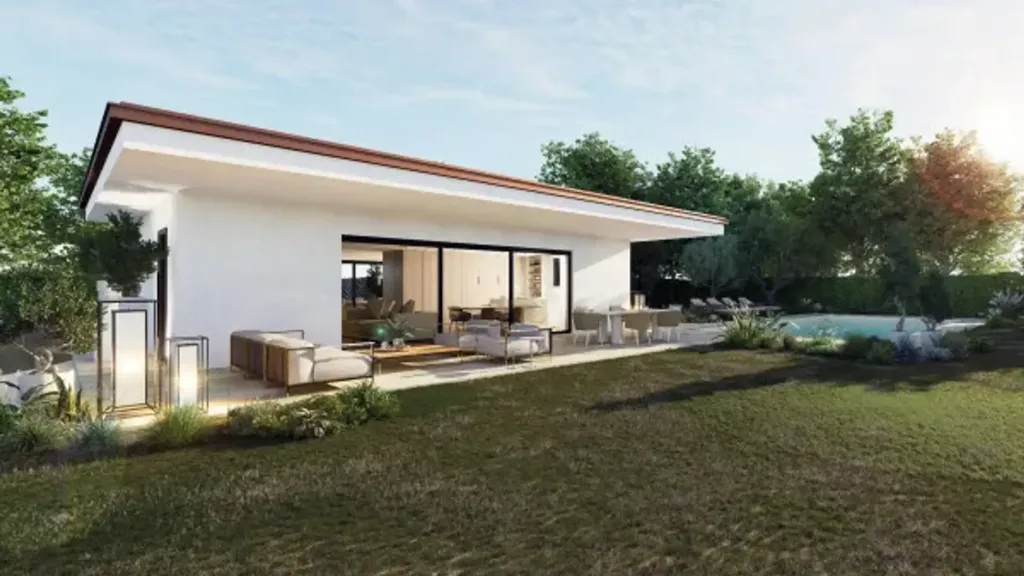 New Villa with Heated Pool in Manerba del Garda