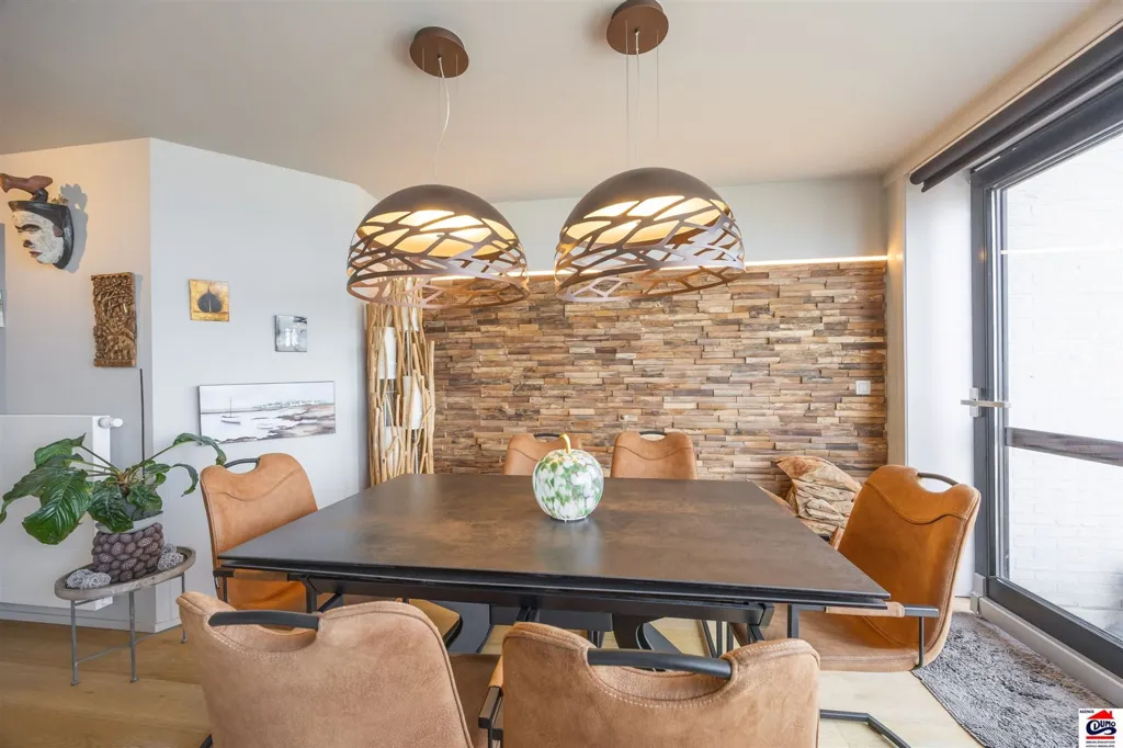 Sala da pranzo - Luxury Duplex with Sea View on Zeedijk, Westende