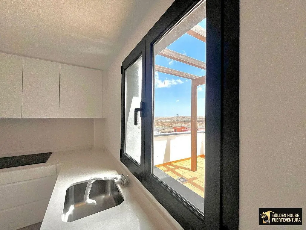 Cuisine - Penthouse with Sea Views in La Oliva
