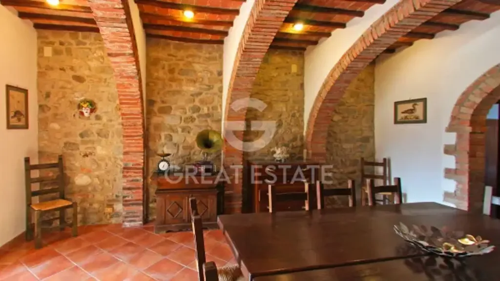 Salle à manger - Renaissance-Style Villa with Pool in Sinalunga