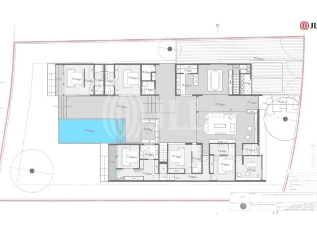 Plan - Approved Plot for Villa in La Reserve, Carvalhal