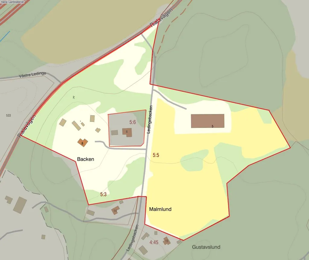 7-toaline maja asukohas Norrtälje kommun