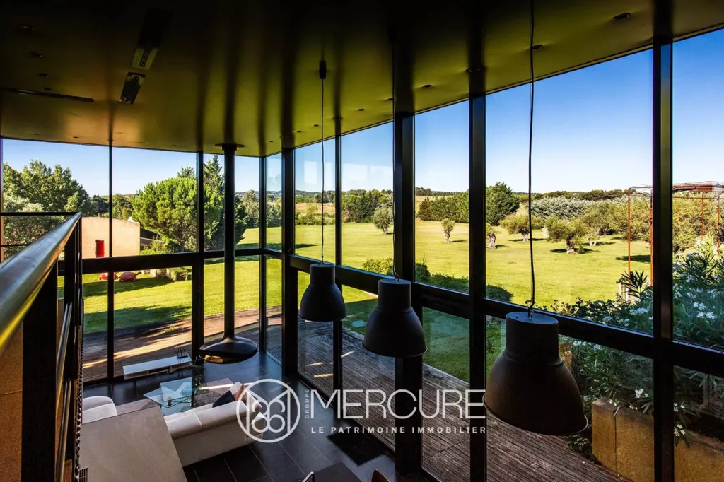 Soggiorno - Architectural Villa with Pool near Carcassonne