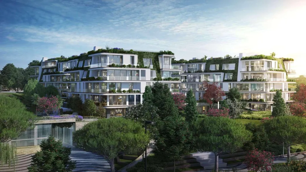 Vue aérienne - 2 Bedroom Apartment with Pool in Cascais
