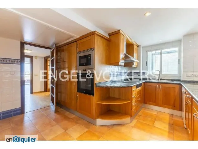 Köök - Apartment with Terrace in Extramurs, Valencia
