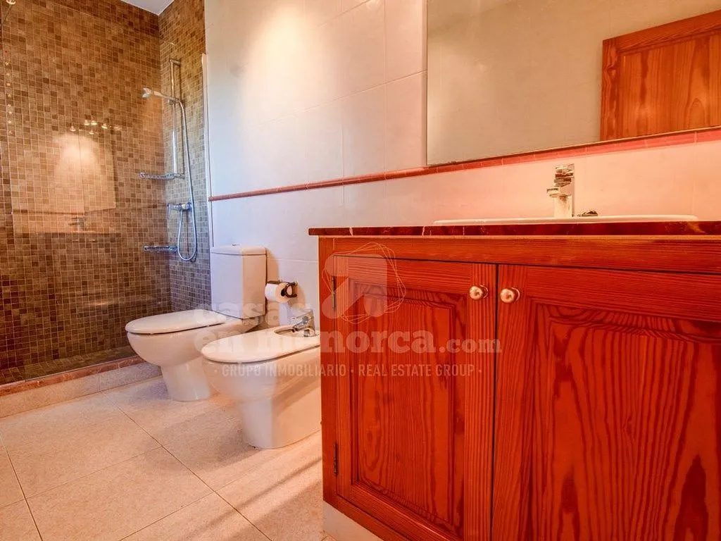 Salles de bain - Chalet with Sea View and Pool in Cala Llonga