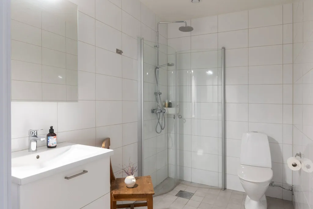 Vannitoad - Apartment with Garden View in Stallarholmen
