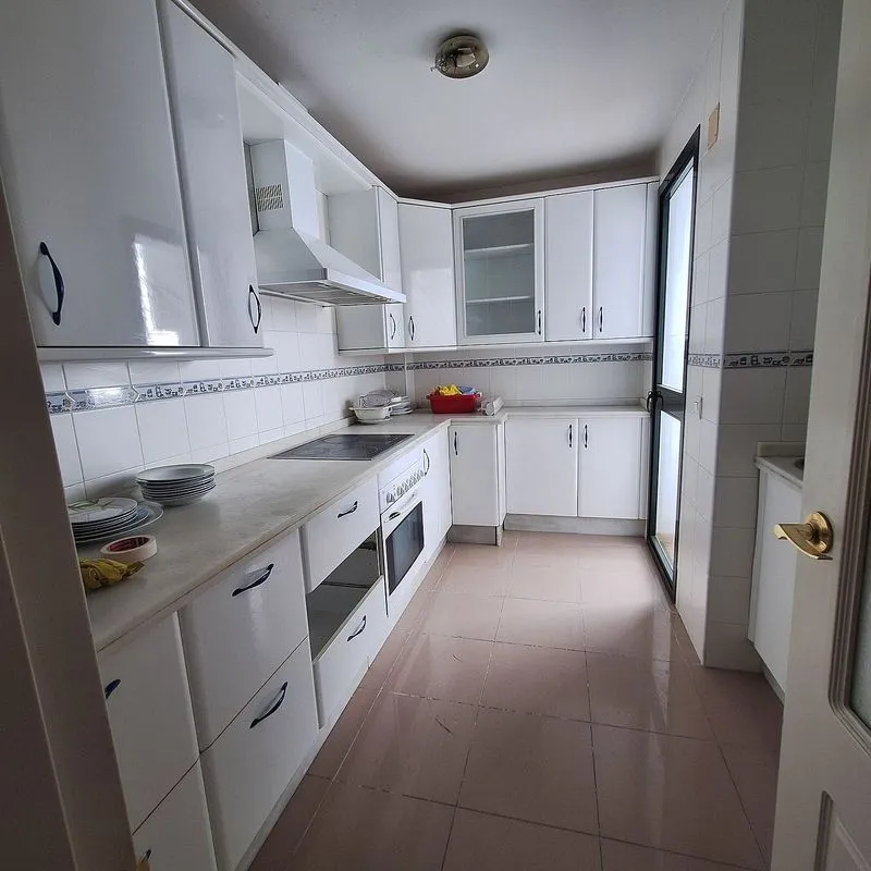 Köök - Apartment with Balcony in Jerez Centre