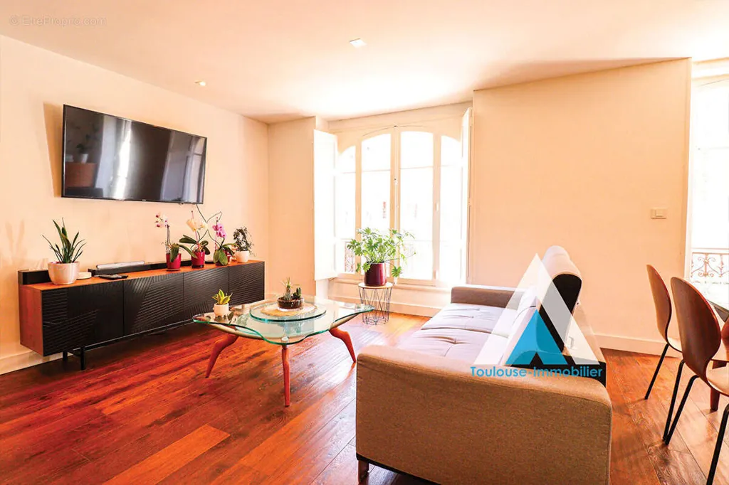 Séjour - Appartement de Standing avec Terrasse à Toulouse