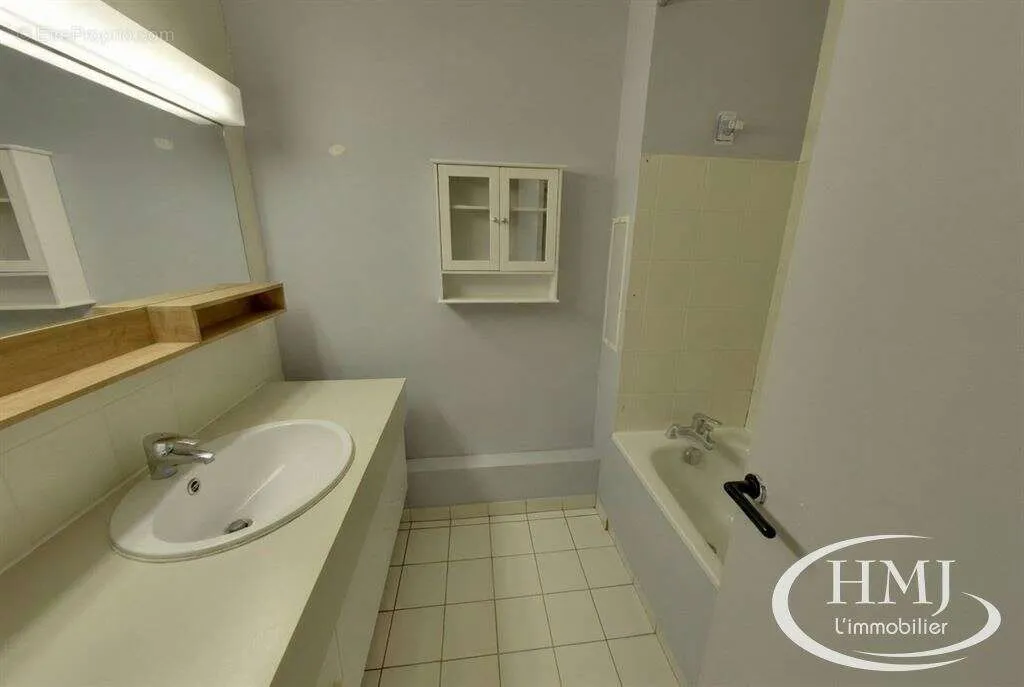Salles de bain - Appartement T3 en Rez-de-Jardin avec Balcon à Résidence les Terrasses