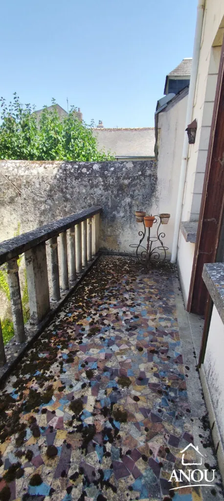 Terrasse - Maison Familiale dans le Quartier Historique de Châteaudun