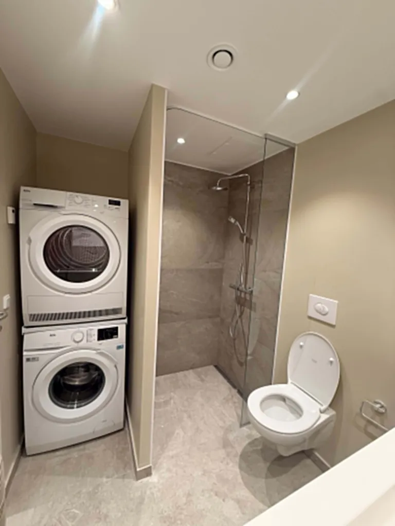 Buanderie - 4-Bed Apartment with Balcony in Hedehusene