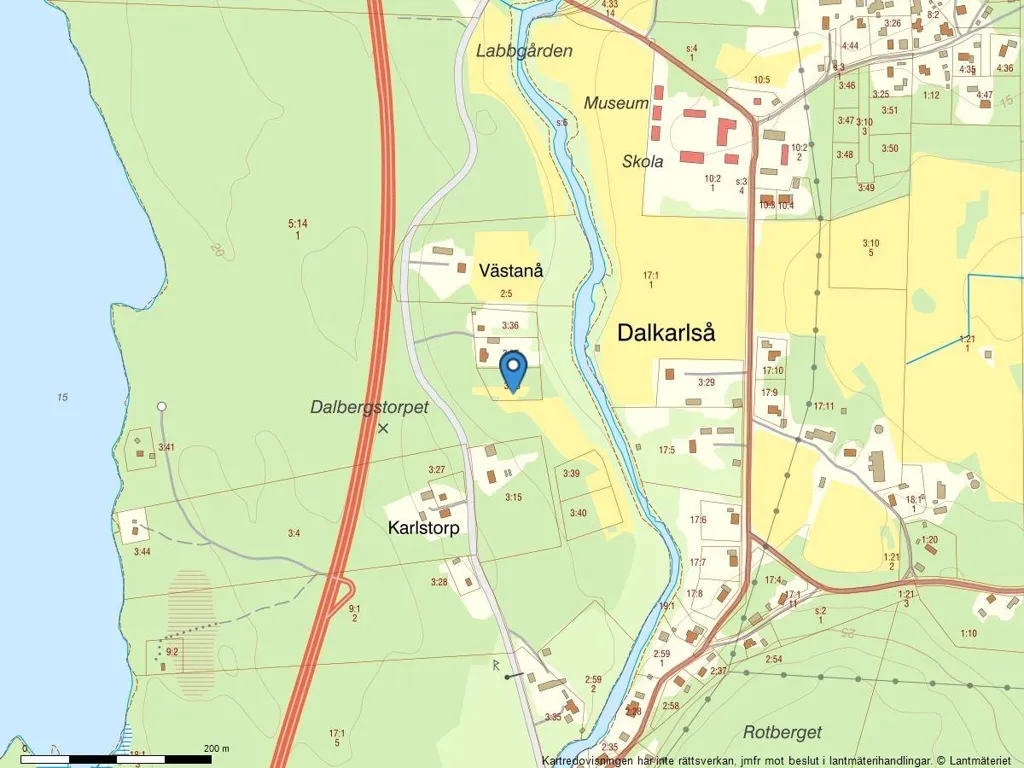 Maa asukohas Robertsfors kommun