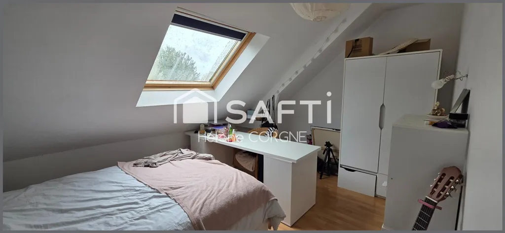 Chambres - Maison individuelle avec terrasse à Moutiers