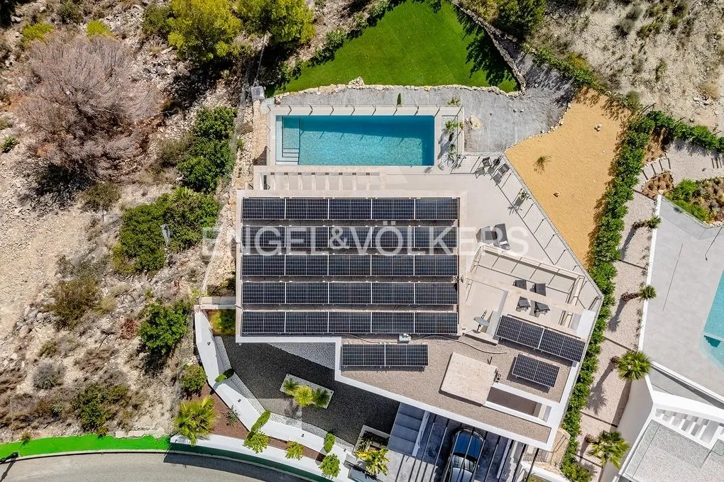 Õhuvaade - Modern Villa with Sea Views in Altea Hills