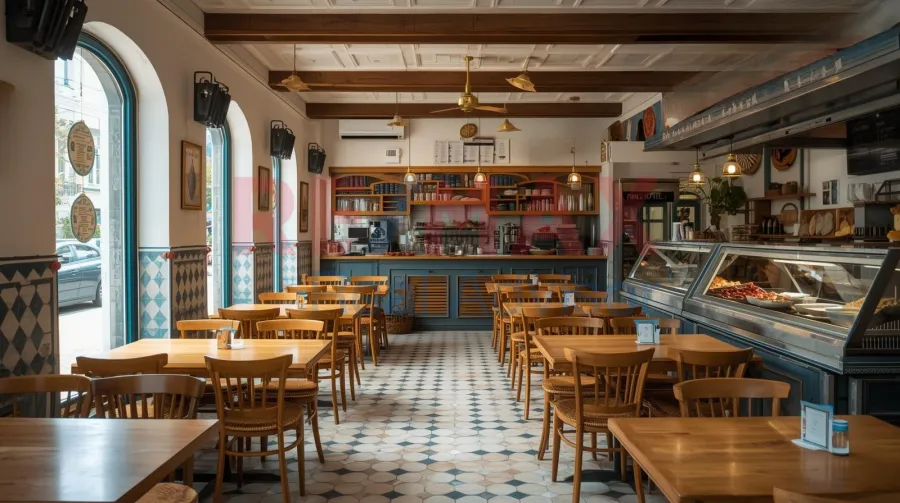 Pièces - Established Restaurant with Outdoor Seating in Athens Centre
