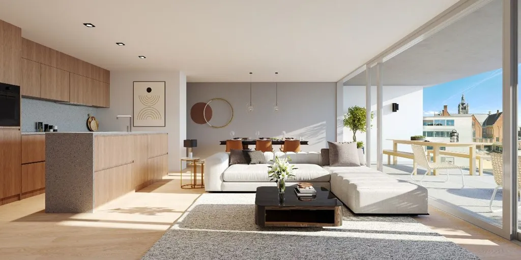 Elutuba - Penthouse with Terraces in Sint-Niklaas