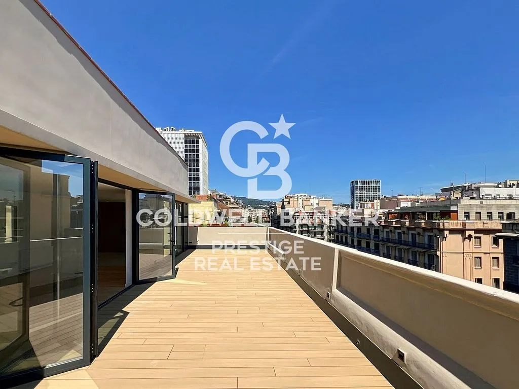 Terrasse - New Apartment with Lift in Eixample
