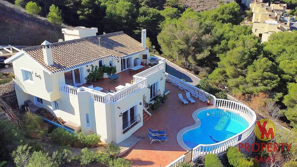 Vue aérienne - Chalet with Pool in Golf Estate