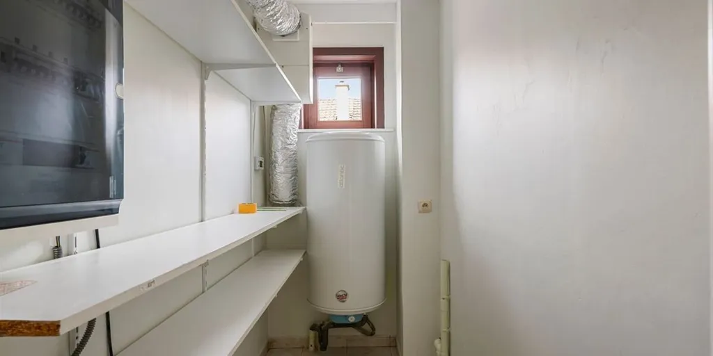 Pesuköök - Apartment with Park View in Diksmuide