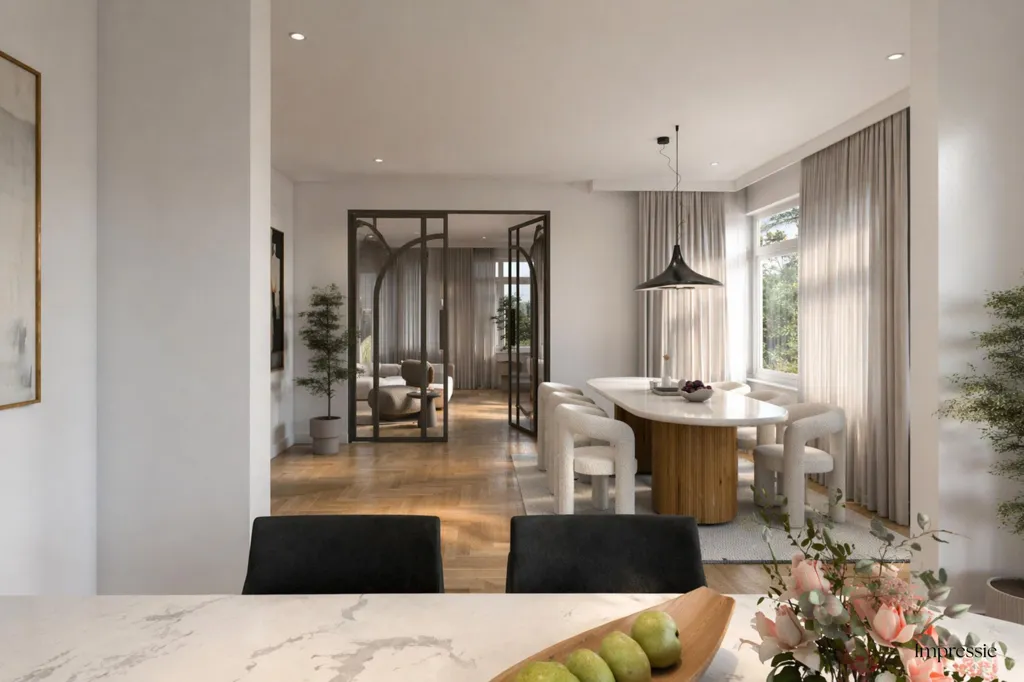 Sala da pranzo - Villa with Private Marina in Kwintsheul