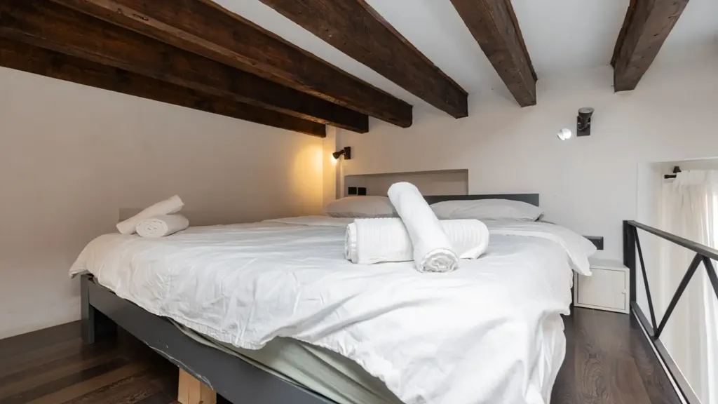 Camere da letto - Rustic-Style Flat with Terrace in Milan