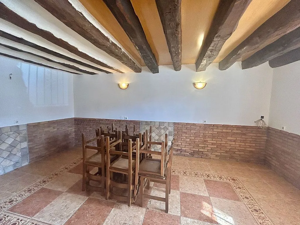 Salle à manger - Chalet with Agroturismo in Valderejo
