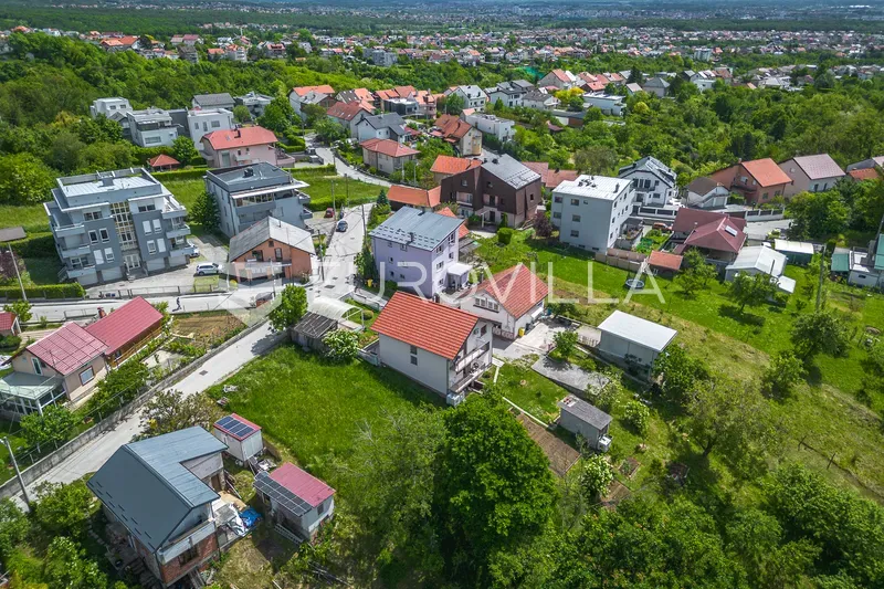 Aerial - Building Land with Green Zone in Remete, Zagreb