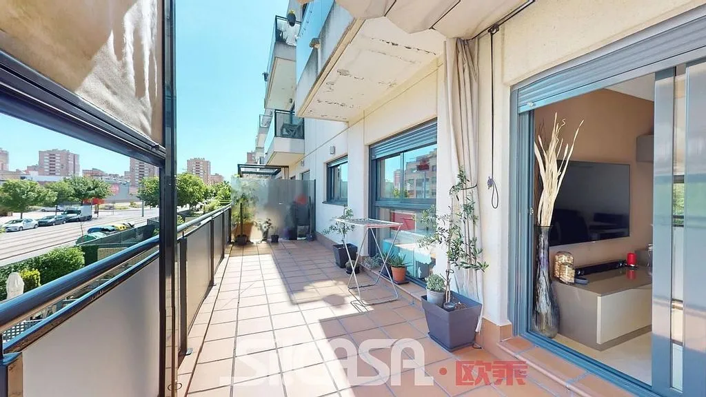 Balcone - Apartment with Pool and Terrace in Parla Este