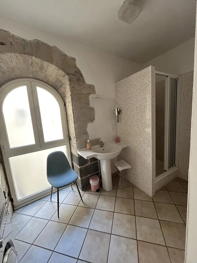 Bathrooms - Character House with Courtyard in Brioude