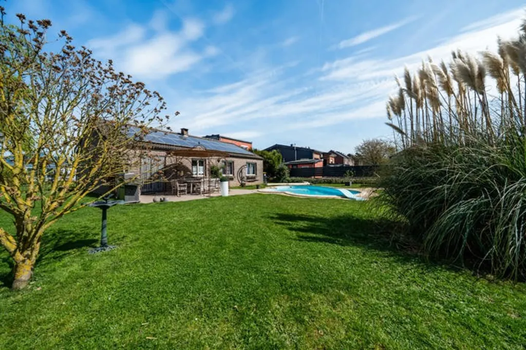 Aed - Bungalow with Pool and Terrace in Awans