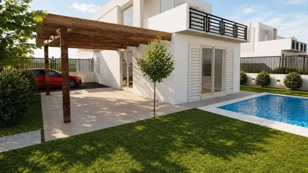 New Four-Unit Villa with Pool in Terrasini