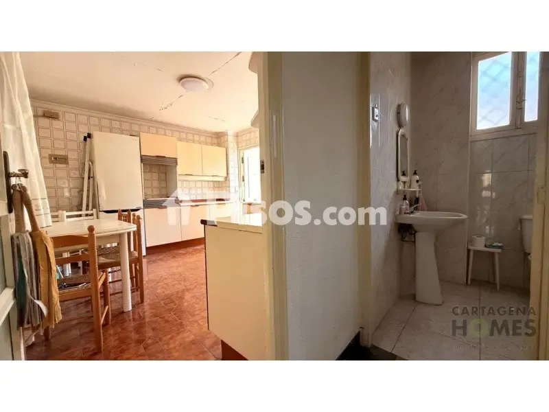 Kitchen - Classic Flat with Balcony in Cartagena