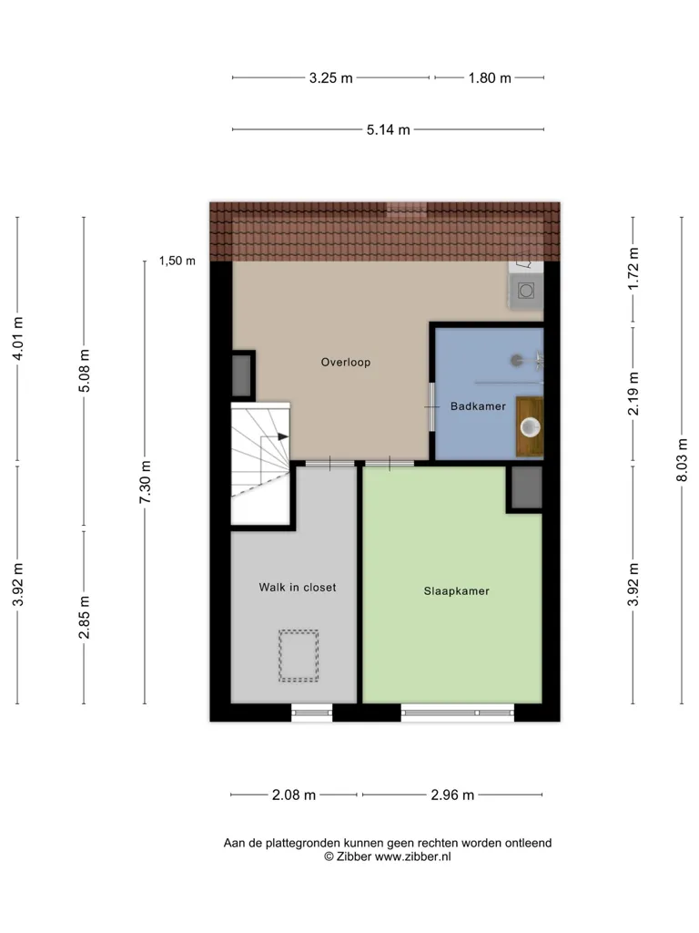 Plaan - Maisonnette with Balcony in Almere Stad