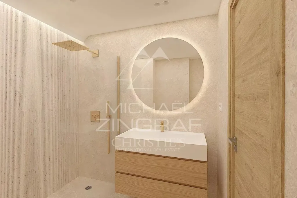 Salles de bain - Appartement Moderne avec Terrasse sur la Croisette