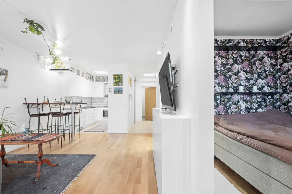 Chambres - Modern Flat with South-Facing Balcony in Uppsala