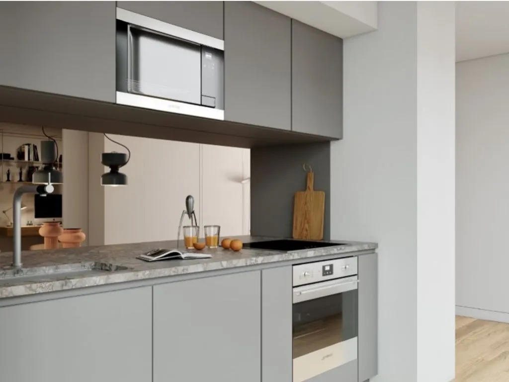 Köök - Luxury Flat with Panoramic Pool in Lisbon