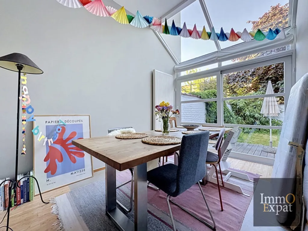 Salle à manger - Maison 5 Chambres avec Jardin et Terrasse à Etterbeek