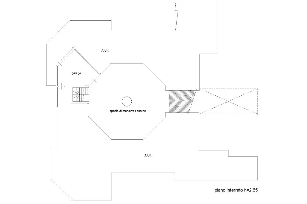 Plan - Bifamiliar Portion with Private Garden in Caldogno