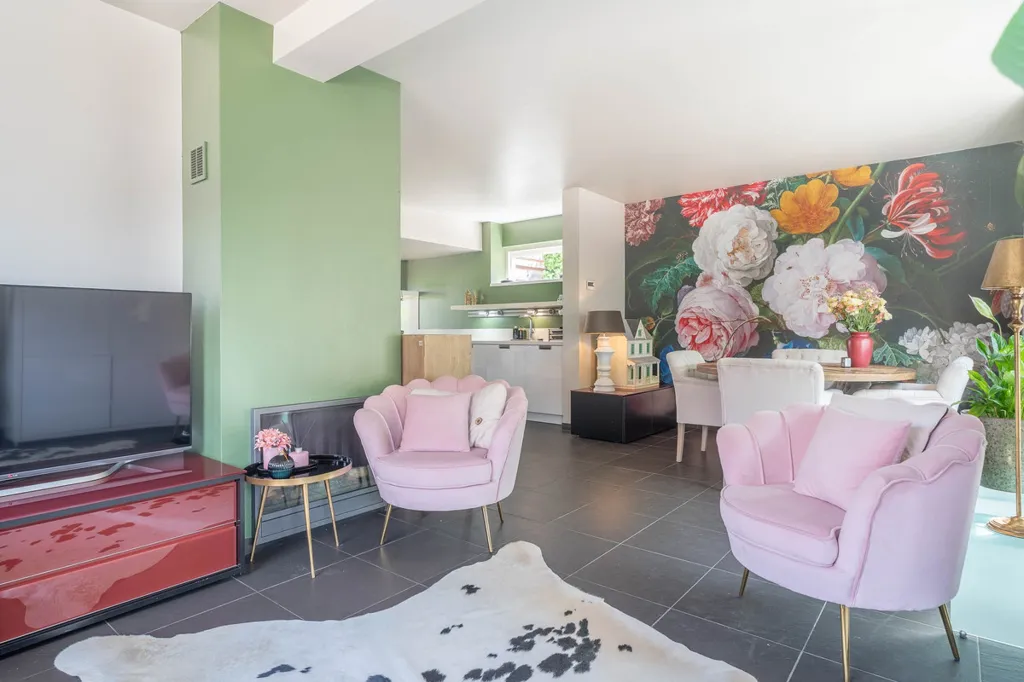 Living Room - Detached House with Private Garden in Yerseke